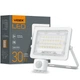 Светодиодный прожектор VIDEX F2e 30W 5000K VL-F2e305W-S с регулируемым датчиком движения и освещенности - изображение 1