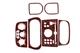 Накладки на панель Дерево для Opel Combo 2002-2012 гг - изображение 1