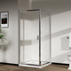 Скляна душова кабіна AVKO Glass RDJ06 90x90x190 Chrome - зображення 1