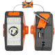 Динамо-фонарик KAYINOW 280F 10000 mAh Orange Led с радиоприемником и павербанком - изображение 7
