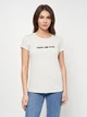 Футболка жіноча Tommy Hilfiger 11042.2 XL Світло-сіра - зображення 1