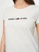 Футболка жіноча Tommy Hilfiger 11042.2 XL Світло-сіра - зображення 4