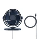 Портативний вентилятор BASEUS Serenity Desktop Fan | USB, 3W | ACYY000002 blue - зображення 2