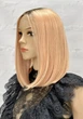 Парик на сетке PoliLy Lace Wig Momo каре омбре розовый блонд - изображение 3
