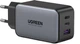 Сетевое зарядное устройство Ugreen CD244 USB-A + 2 x USB-C 65 Вт GaN Tech Fast Charger Серое (UGR-10335) - изображение 1