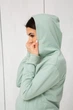 Худи для беременных и кормящих мам с секретами для кормления - Зеленый L - изображение 7