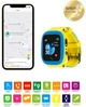 Детские умные часы AmiGo GO004 Glory Camera+LED Blue-Yellow (976265) - изображение 7