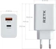 Зарядное устройство RZTK GaN2 65W + кабель USB-C 100W, USB-C (PD3.0) USB-A (QC4.0) White - изображение 12