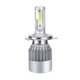 Світлодіодні лампи H4 C6 LED Headlight 36W 3800LM лід лампи ближнього/дальнього світла DC8-48V (1009856-Silver) - зображення 5