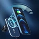Автомобільний бездротовий зарядний пристрій Choetech T200F201BK MagSafe QI 15Вт - зображення 2