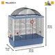 Клетка для попугаев и маленьких птиц Ferplast Palladio 4 33х59х69 см. (52059817) - изображение 2