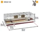 Клетка для кроликов и морских свинок Ferplast Krolik 160 162х60х50 см с удлинительным модулем (57072670) - зображення 4