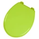 Сидіння з кришкою для унітазу Bathlux Green Leaves 50137, коло з кришкою на унітаз, кольорова сидушка на туалет (SKU_132586) - зображення 1