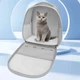 Рюкзак-перенос для кошек Taotaopets 261102 32*24*40 cm Gray (OPT-11171) - изображение 3