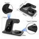 Док-станція Proda 3в1 для iPhone/Apple Watch/AirPods black - зображення 2
