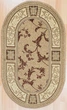 Коврик Heat-Set 0664G Cream овал 70х110 см Бежевый - изображение 1