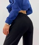 Брюки женские в рубчик Fashion на байке Чорный 48-50 - изображение 2