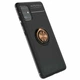 Защитный чехол UniCase Magnetic Ring для Samsung Galaxy A51 (А515) - Black / Rose Gold - изображение 1
