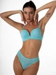 Комплект Lise Marie Lilian Бюстгальтер Push-Up і Трусики Сліп Бірюзовий 85В/L (21548) - зображення 1