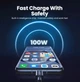 Зарядний кабель Ugreen Type-C 6A 100W Huawei Supercharge 1 м Black Nylon (US279) - зображення 5