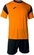 Комплект футбольної форми Joma PHOENIX SET оранжево-чорний XS 102741.881 - зображення 1