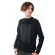 Світшот чоловічий Dubhumans Ukrainian Wave Чорний 3XL (UW-SW-B-3XL) - изображение 3