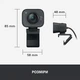 Веб-камера Logitech StreamCam (960-001281) Full HD Graphite USB Type-C + два фронтальных микрофона - изображение 5