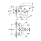 Змішувач для ванни Grohe BauLoop 23603000 - изображение 2