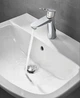 Cмеситель для умывальника однорычажный GROHE BauLoop 23762000 хром латунь с донным клапаном CV031158 - изображение 3