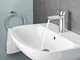 Cмеситель для умывальника однорычажный GROHE BauLoop 23762000 хром латунь с донным клапаном CV031158 - изображение 4