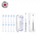 Ультразвуковая зубная щетка MEDICA + PROBRUSH 9.0 (ULTASONIC) WHITE + 10 насадок FUCHSIA - изображение 1
