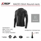 Мужской лонгслив (термокофта) X TECH Maglia Race 3 Munica Lunga giroc Nero S черный - изображение 2