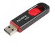 USB флеш-накопитель, флешка A-DATA USB2.0 C008 4GB Black-Red (AC008-4G-RKD) - изображение 2