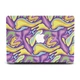 Чехол пластиковый для MacBook Air 13 M2 2022 A2681 "Желто-фиолетовый" - изображение 1