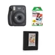 Камера моментальной печати Fujifilm Instax Mini 11 Black / Фотобумагой на 20 снимков / Фотоальбом черный на 64 снимка - изображение 1