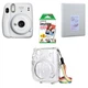 Камера моментального друку Fujifilm Instax Mini 11 White / Чохол прозорий / Фотопапір на 20 знімків / Фотоальбом білий на 64 знімка - зображення 1