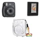 Камера моментальной печати Fujifilm Instax Mini 11 Black / Чехол прозрачный / Фотоальбом черный на 64 снимка - изображение 1