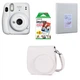 Камера моментального друку Fujifilm Instax Mini 11 White / Чохол білий / Фотопапером на 20 знімків / Фотоальбом білий на 64 знімка - зображення 1
