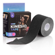 Кінезіологічний тейп 4yourhealth Kinesio Tape 5cm*5m Чорний - изображение 1