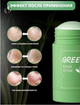 Маска стик для лица очищающая от черных точек с маслом зелёного чая Green Tea 40 мл (175428-Prob) - изображение 2