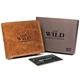 Гаманець чоловічий шкіряний Always Wild N992-P-CHM-1065 коричневий - зображення 1