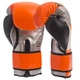 Перчатки боксерские PU Zelart Pro (размер 14oz, Оранжево-черный) (BO-1335_Оранжево-черный_14_у) - изображение 2
