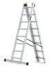 Драбина DRABEST PRO 3х8 150кг багатофункціональна розкладна лестница 3-х секційна - изображение 8