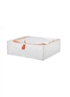 Органайзер для белья 55*49*19 см IKEA PÄRKLA белый-оранжевый L01101 - изображение 1