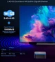 Настольный Мини-ПК Intel Celeron J3455 Процессор с Windows 10 Pro, 8 ГБ оперативной памяти/128 ГБ SSD, четырехъядерный микроПК 4K HD, поддержка mSATA, 2,5-дюймовый SSD, 2,4G/5,0G WiFi, Gigabit Ethernet , HTPC - изображение 6