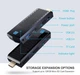 Настольный Мини-ПК SNUNMU Stick, 8 ГБ RAM + 128 ГБ ПЗУ, Windows 10 Pro, Intel Atom x5-Z8350, поддержка 4K HD, Bluetooth 4.2 и двухдиапазонный 2.4G/5.0G Wi-Fi - изображение 4