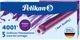 Набор чернильных картриджей для перьевых ручек Pelikan 4001 Violet 5 шт длинные Фиолетовые (310664) - изображение 1