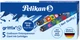 Набір картриджів для пір'яних ручок Pelikan 4001 Griffix Royal Blue 5 шт довгі Сині стирані (960583) - зображення 1