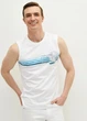 Мужская майка LC Waikiki с принтом South Blue XXL Белая (LCW T-shirt -8448) - изображение 1