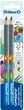 Карандаши для обучения письму Pelikan Combino Blue утолщенные мягкие Голубой корпус 2 шт (811187) - изображение 1